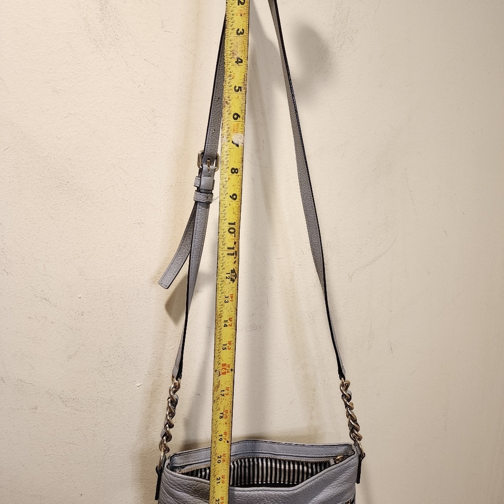 Kate Spade Gray Leather Crossbody Bag - Picture 13 of 14